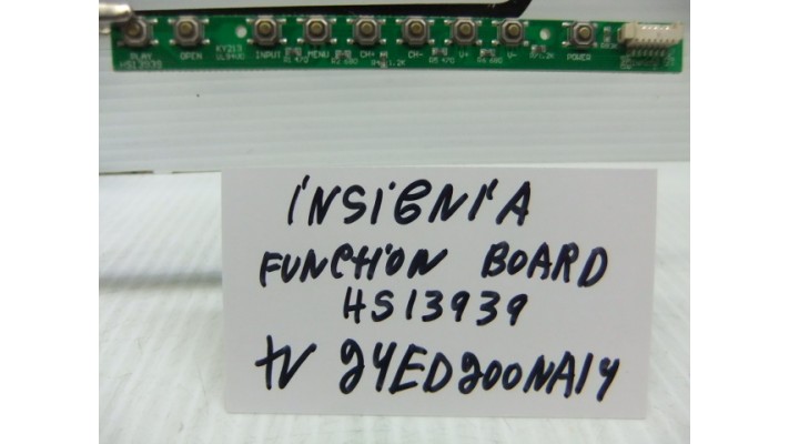 Insignia HS13939 function board